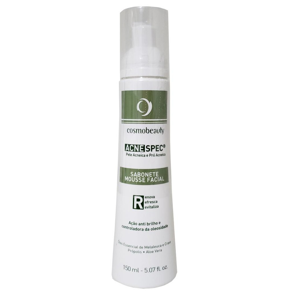 Acne Spec Sabonete Antiacne Mousse Facial Cosmobeauty