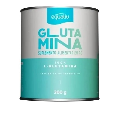 Glutamina em Pote de 300 g Sem Sabor da Equaliv em Oferta na Shopee