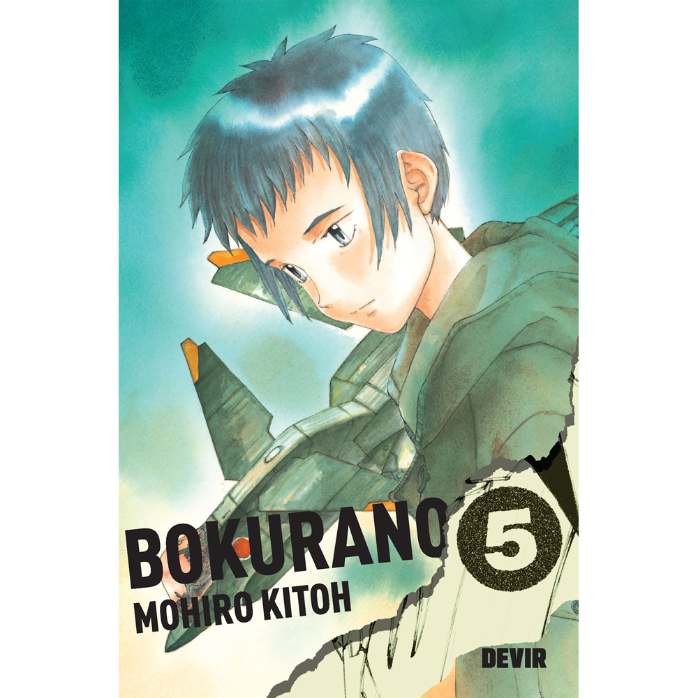 Capa do livro Comics - Bokurano vol. 05 - por Mohiro Kitoh - Editora Devir Livraria