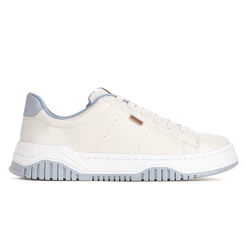 Tênis Anacapri Alana Creme e Azul - Feminino