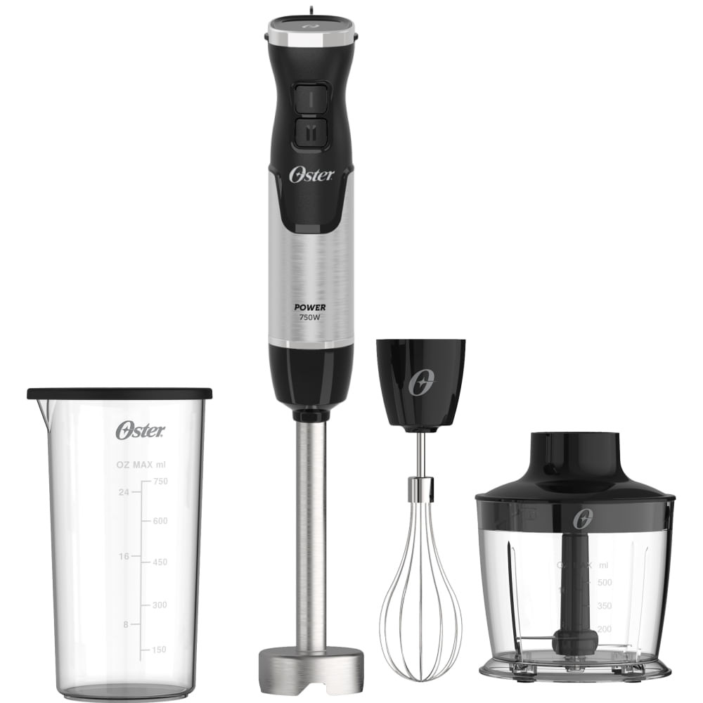 Mixer Power Oster Black Inox 3 em 1 em Oferta na Shopee