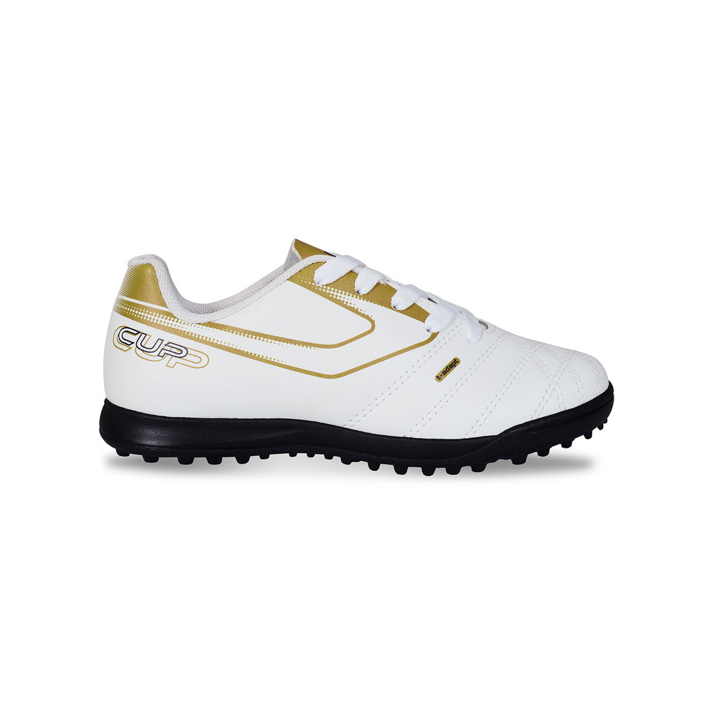 Chuteira Society Infantil Topper Original Cup VIII Jr Grama Sintética