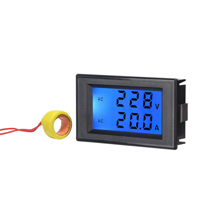 MEDIDOR VOLTIMETRO AMPERIMETRO CORRENTE 80 - 500VAC 200A MODELO D85-2042A