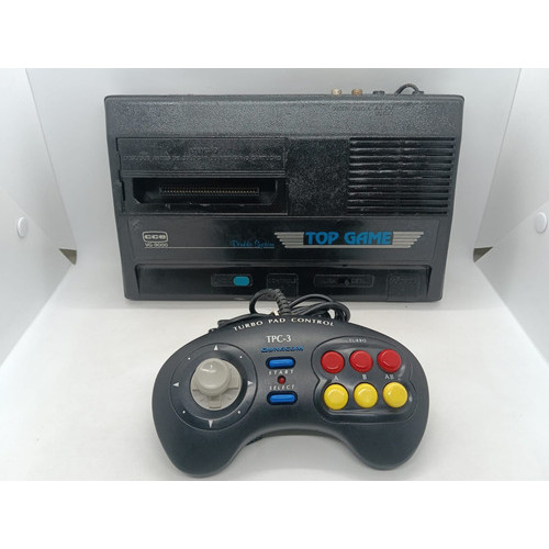 Console Top Game Vg-9000 Cce Video Game 8 Bits Original Preto + Controle Dynacom original