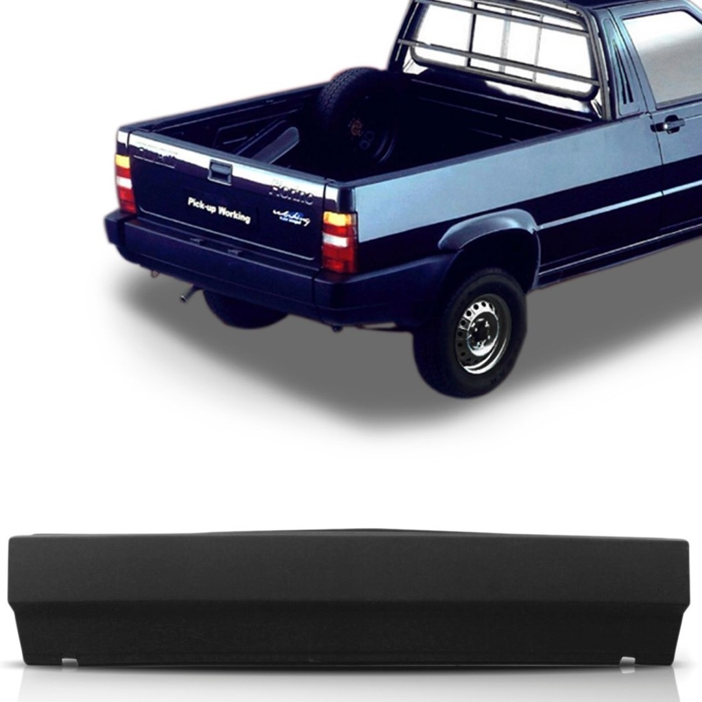 Parachoque Traseiro Fiorino Pick-up 1995 a 2004 em Oferta na Shopee
