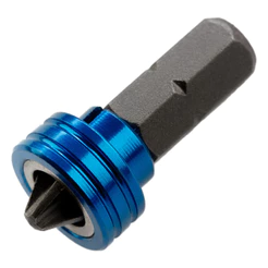 BITS PHILLIPS PH2, IMANTADOS COM LIMITADOR, ACO CROMO MOLIBDENIO, 25MM, 1PC // GROSS