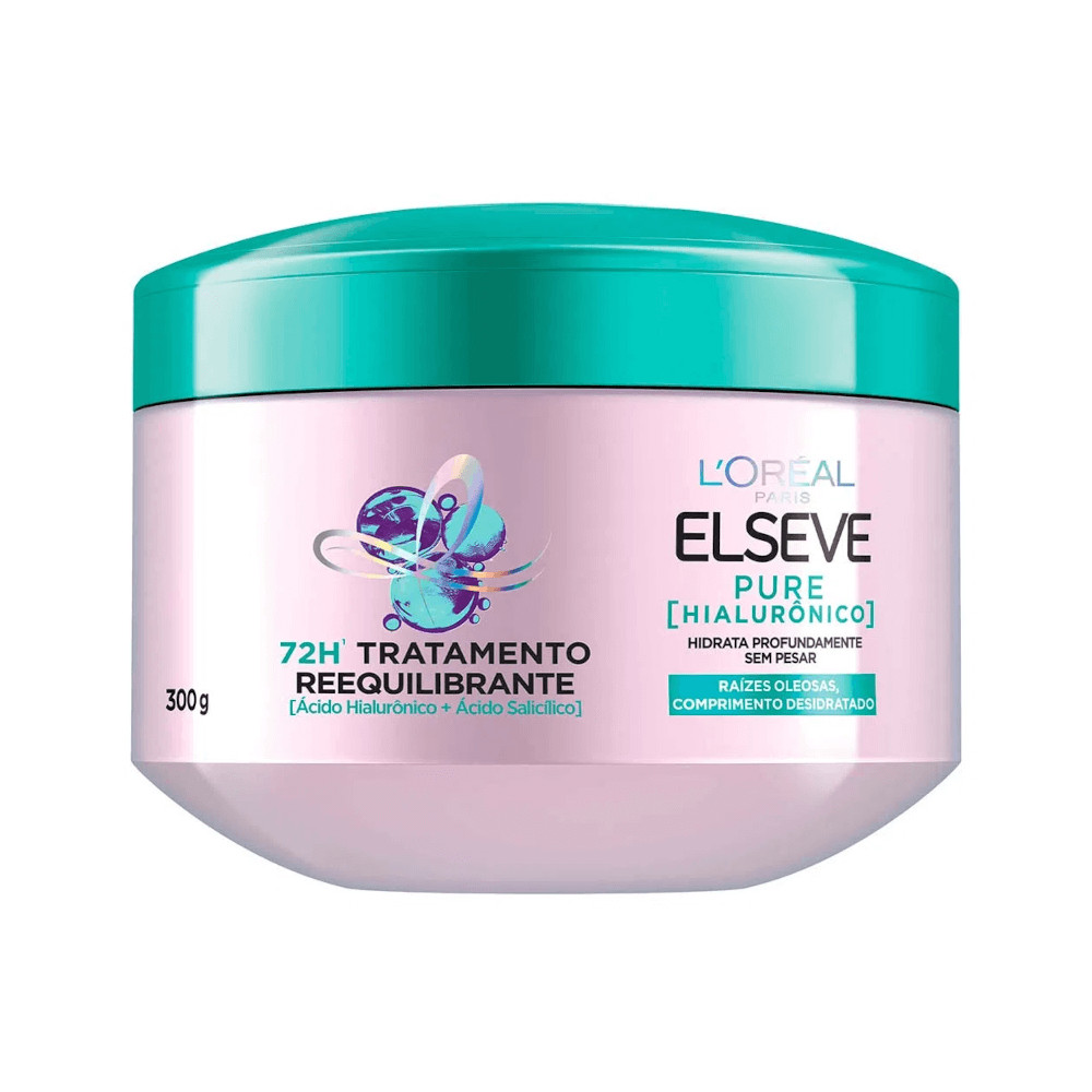Creme de Tratamento Elseve Pure Hialurônico 300g em Oferta na Shopee