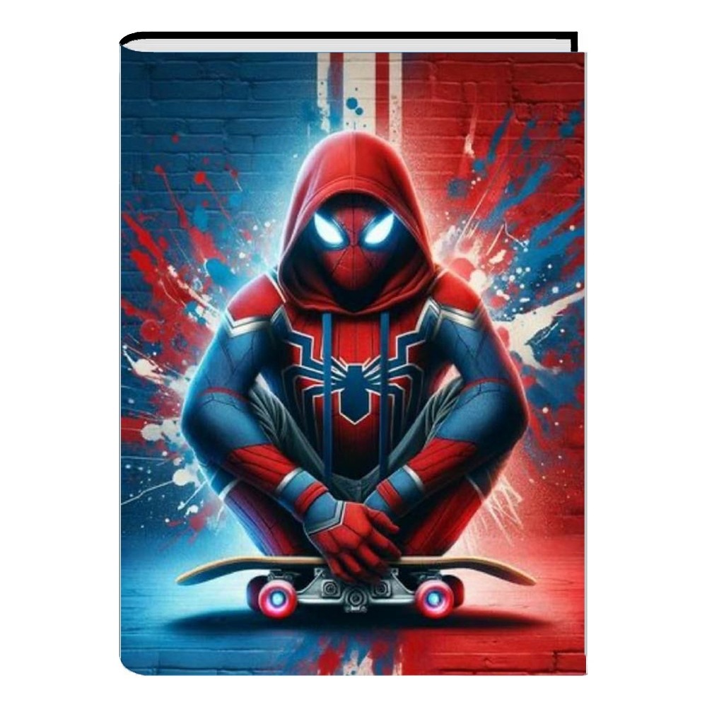 Caderno Homem Aranha Brochura Grande Escolar em Oferta na Shopee