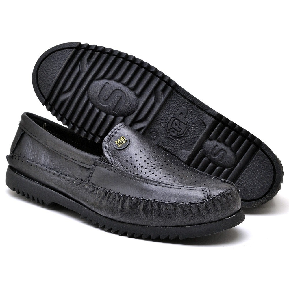 Mocassim Masculino Confortável Costurado Leve Para Dia a Dia