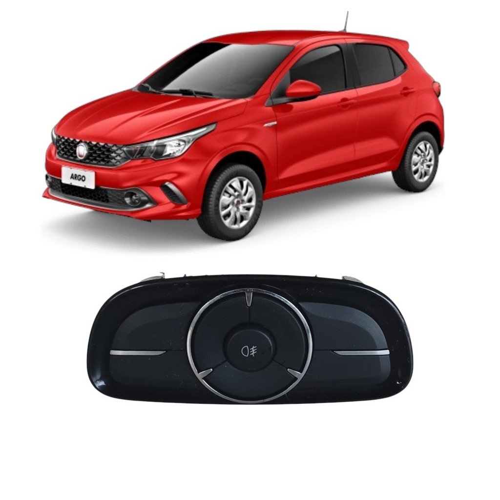 botão farol milha neblina Fiat argo Cronos 2017 2020