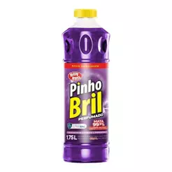 Desinfetante Pinho Bril Campos de Lavanda 1750ml - Embalagem com 6 Unidades