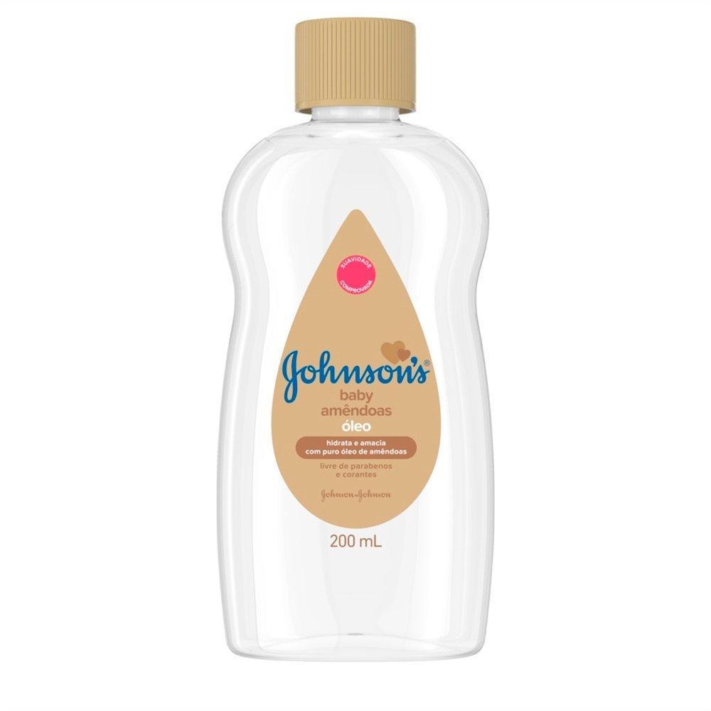 Óleo Hidratante Johnson's Baby de Amêndoas 200ml