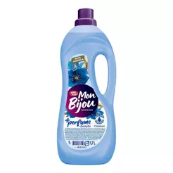 Amaciante Mon Bijou Azul + Perfume 1,7 Litros - Embalagem com 6 Unidades