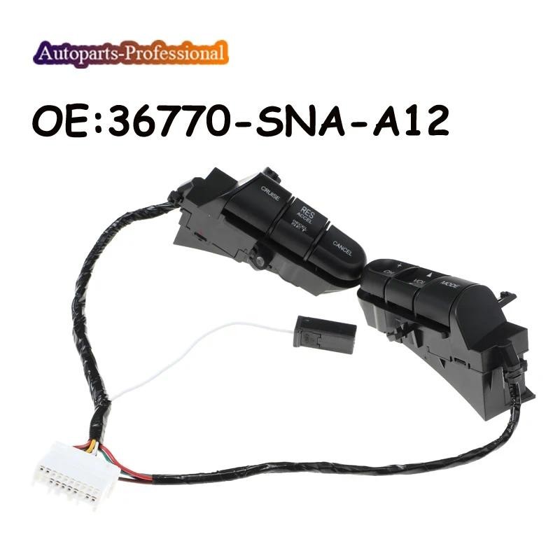 Interruptor De Cruzeiro Acessório Automático Para Honda Civic 2006 2007 2008 Controle De Áudio Do Volante 36770-SNA-A12