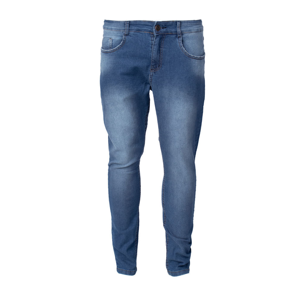 Calça Jeans Masculina Ice Jeans Reta Azul Tradicional