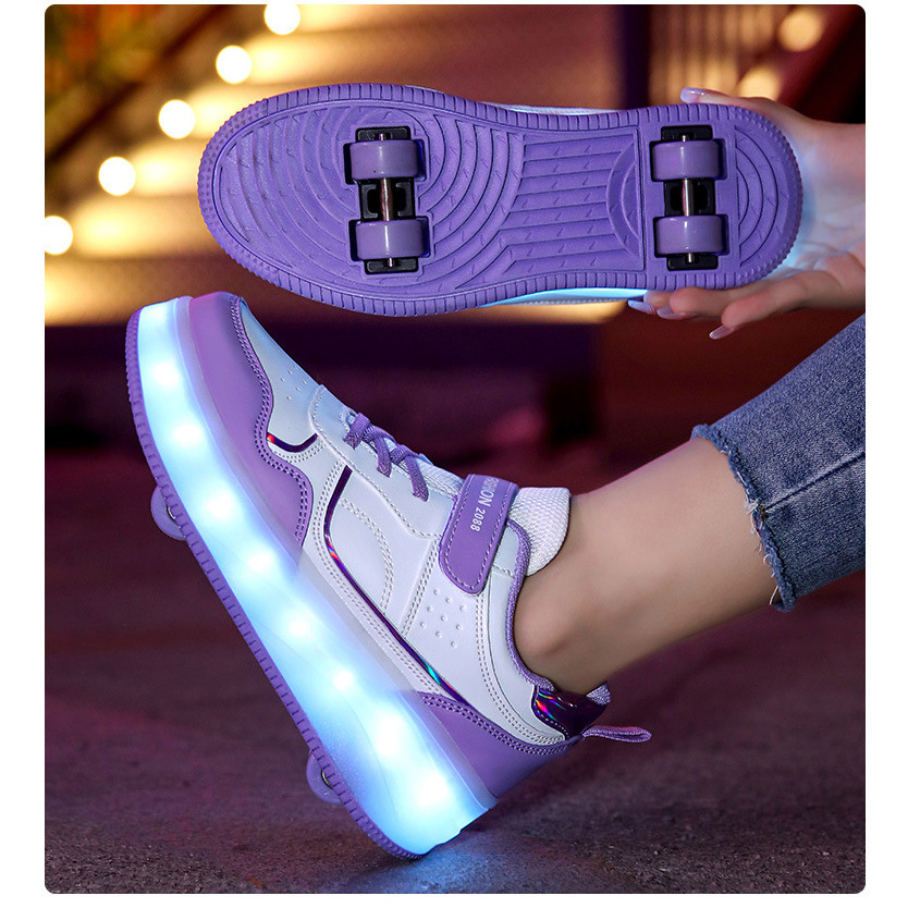 Patins De Quatro Rodas Como Presentes De Natal , Esportivos Para Meninas Com Gelo Infantis Leves E Modernos Crianças Mai