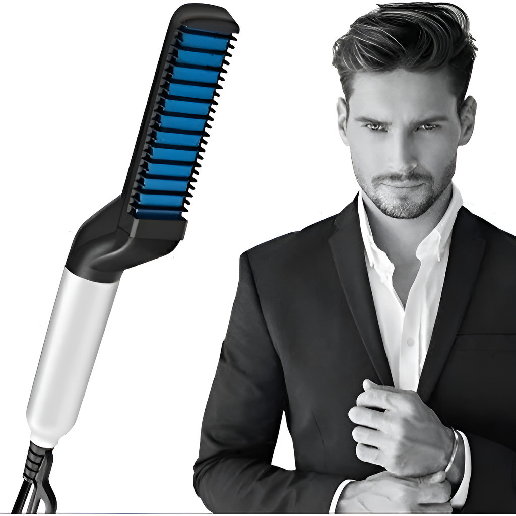 Chapinha Alisadora  Modelador Cerâmico Íon Plus Bivolt Barba Cabelo