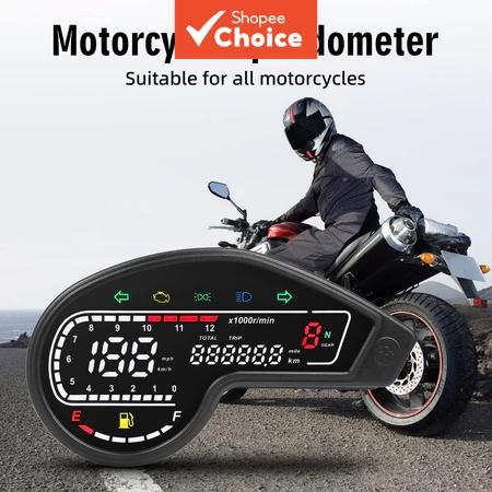 Velocímetro Digital LED de Moto para Honda NXR150 NXR125 Bros 2003-2014, CRV XR150 GY200 (México, Brasil, Colômbia)
