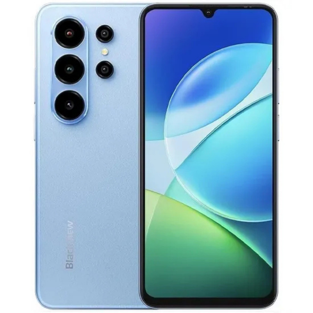 Smartphone Blackview WAVE 10C – Dual SIM – 128GB de Armazenamento – 4GB RAM – Tela 6.88" – Câmera Principal 32MP – Front