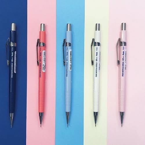 Lapiseira Pentel sharp P200 Boys and Girls 0.5mm/0.7mm/0.9mm Unidade - Pentel / WX Gift