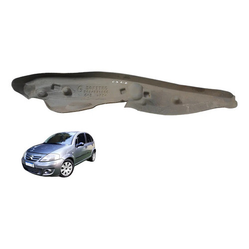 Defletor Vedacao Paralama Esquerdo Citroën C3 2013 A 2019