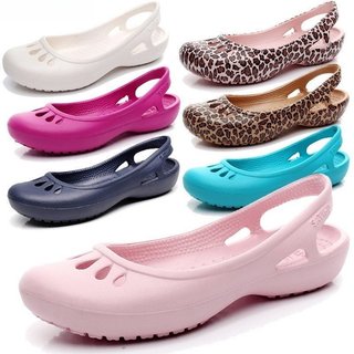 Sapatos De Enfermeira , Sandálias De Salto Plano , Plástico toe Beach Student , Eva Garden