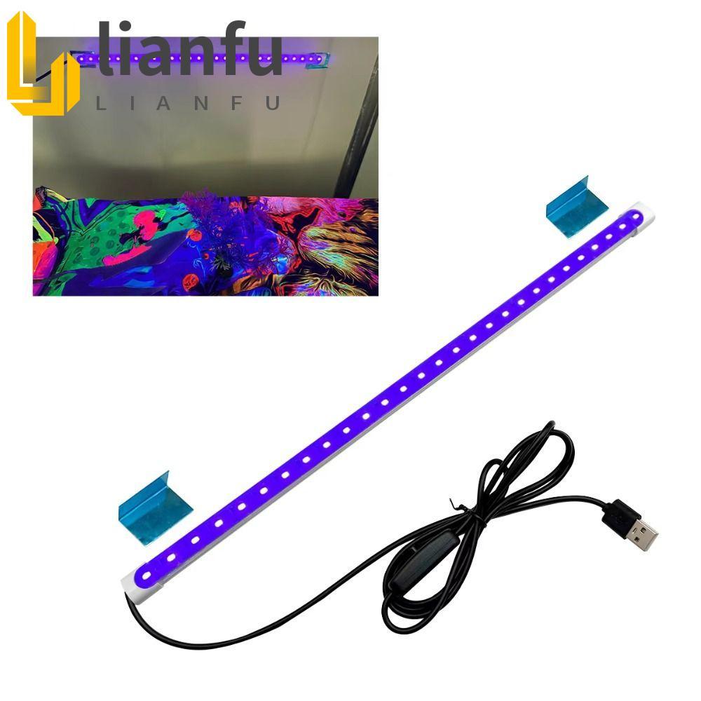 Luz Preta UV LIANFU , Lâmpada Ultravioleta Multifuncional À Prova D'água , Fluorescente Economizadora De Energia