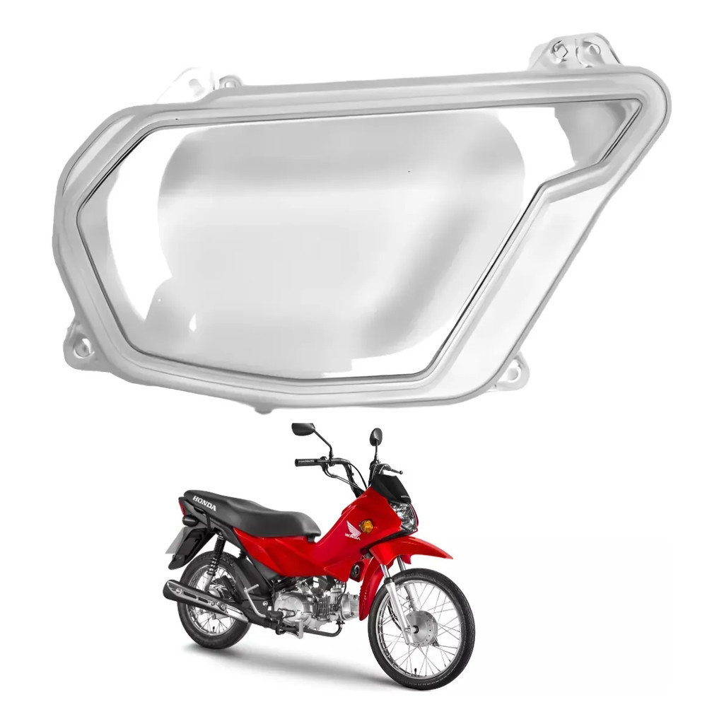 Carcaça Painel Superior Lente POP 110 2016 2017 2018 2019 2020 2021 2022 2023 2024