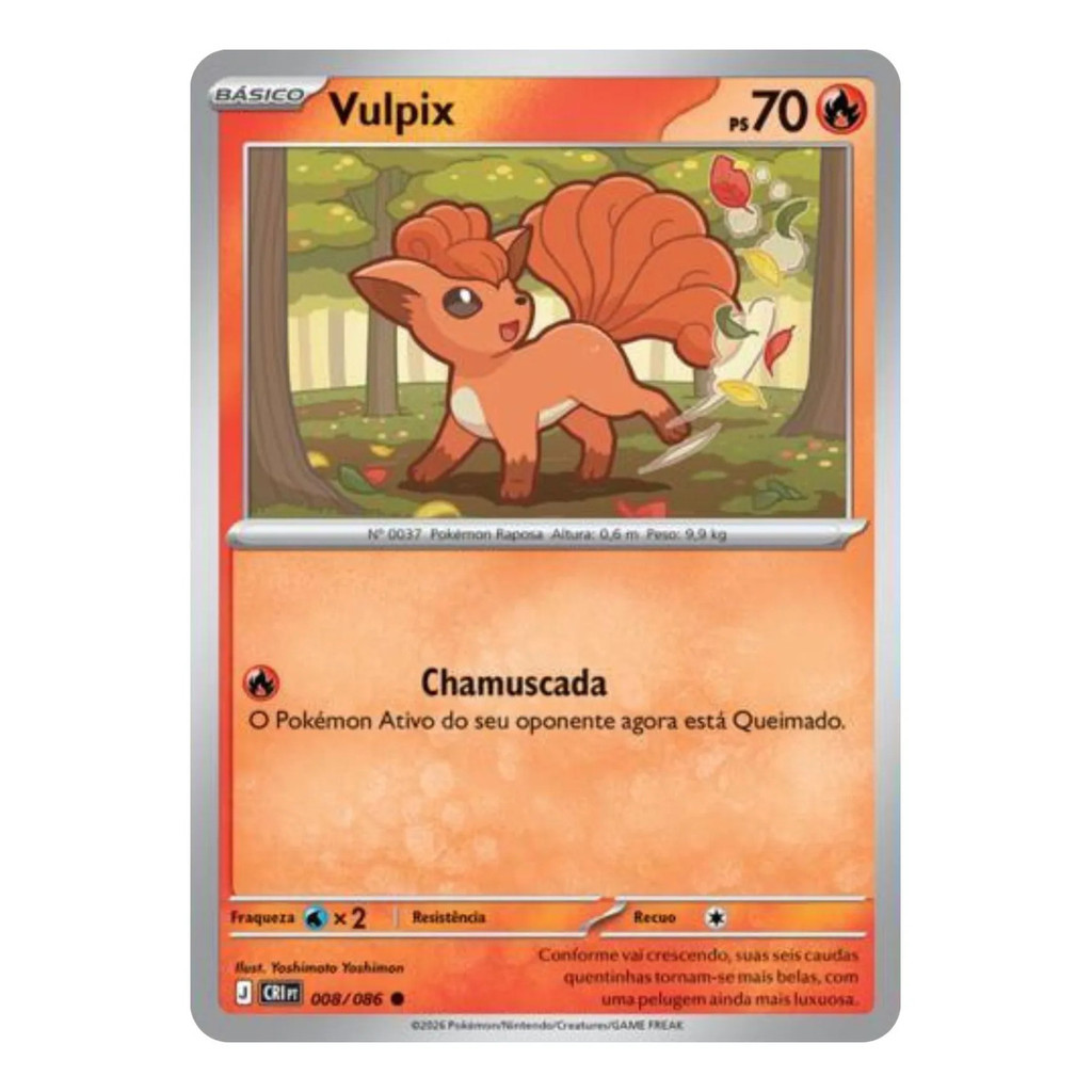 Vulpix 008/086 + Ninetales 009/086 | Caos Ascendente · foto 2