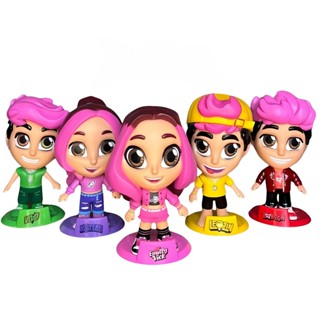 Kit Bonecos Turma Dos Rosa Youtubers Infantis De Vinil 15cm em Oferta na Shopee