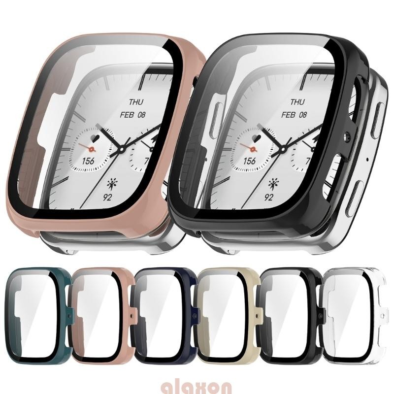 Watch Case Vidro Temperado Para Active 2 Square Protector Cover Smartwatch Tela Shell em Oferta na Shopee