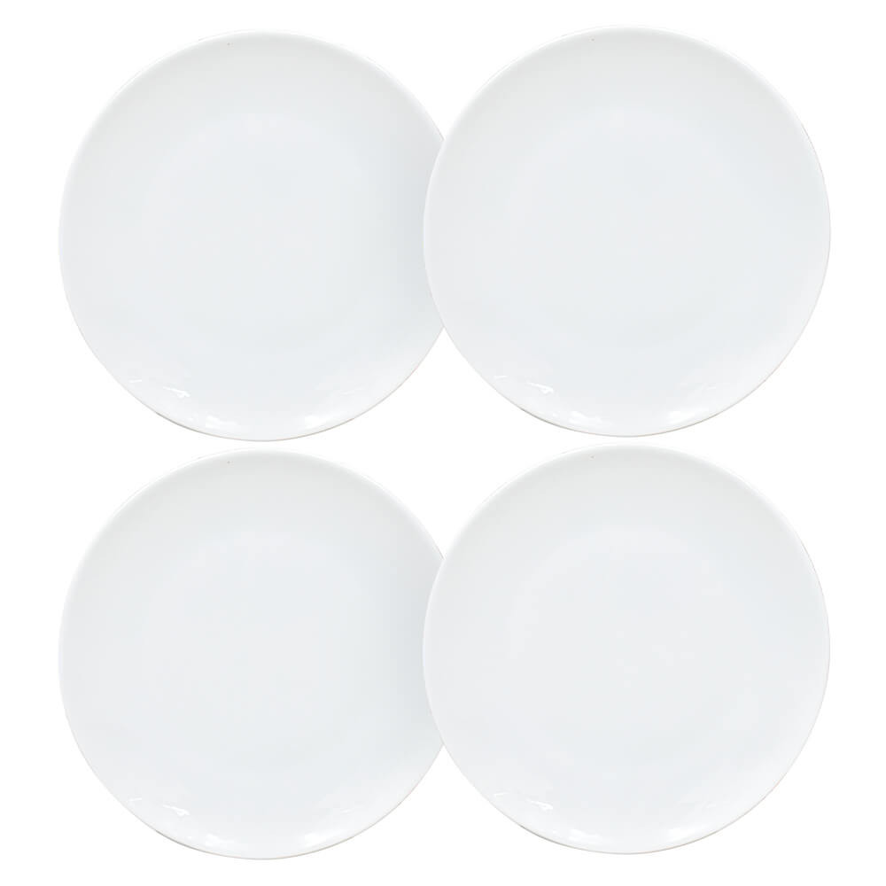 Jogo de Pratos de Sobremesa em Opaline 4 peças - Hauskraft em Oferta na Shopee