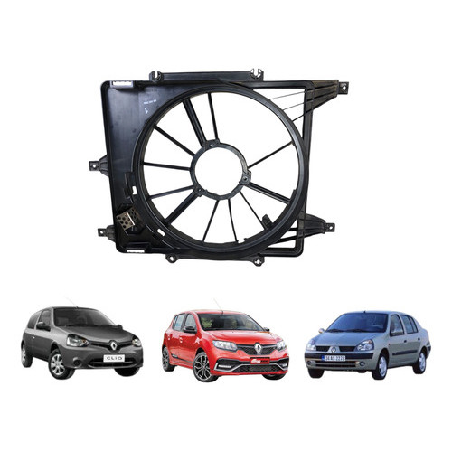 Defletor Ventoinha Radiador Renault Clio Sandero 1999 2012