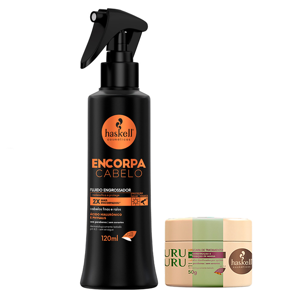 Haskell Encorpa Cabelo Fluido Engrossador 120ml