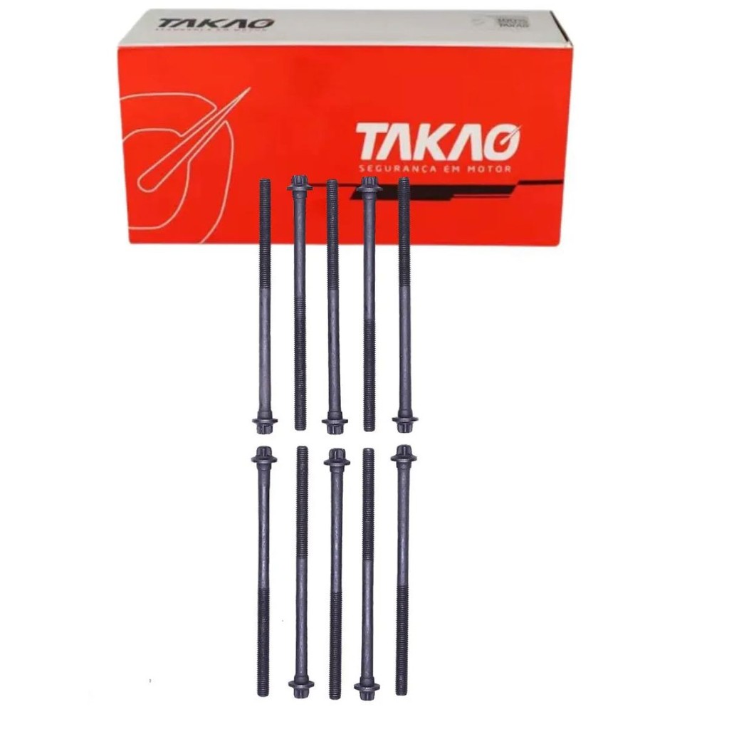 Parafuso Cabeçote (Jg) C3 1.4 8V 2003 A 2013 / C3 1.4 8V 2003 A 2013 / C3 1.5 8V 2013 A 2016 / 306 1.6 8V 1993 A 1997