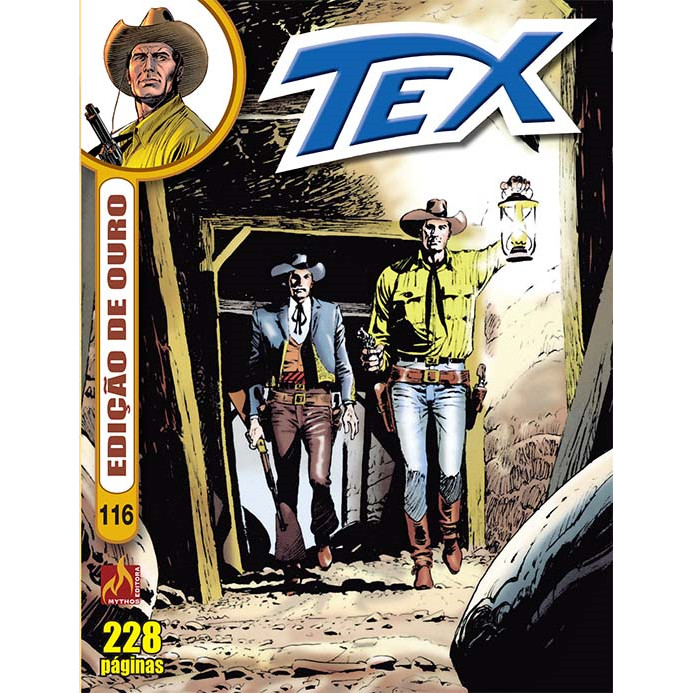 Capa do livro Tex edição de ouro No 116