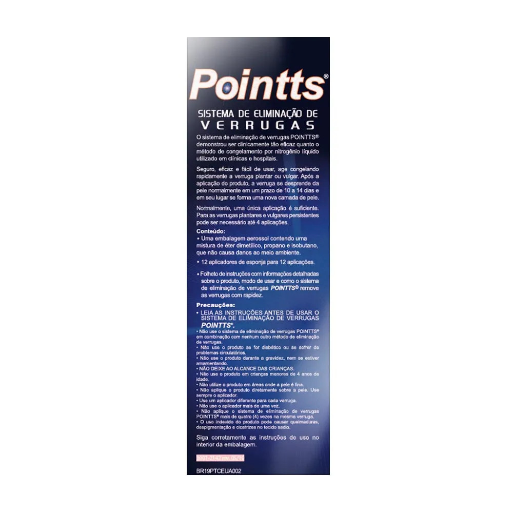 Pointts 80ml – Elimina Verrugas com Nitrogênio Líquido | Tratamento Rápido e Eficaz