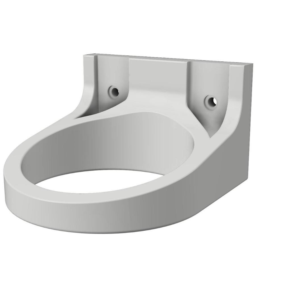 Suporte Universal de Parede para Secador de Cabelo – Preto ou Branco