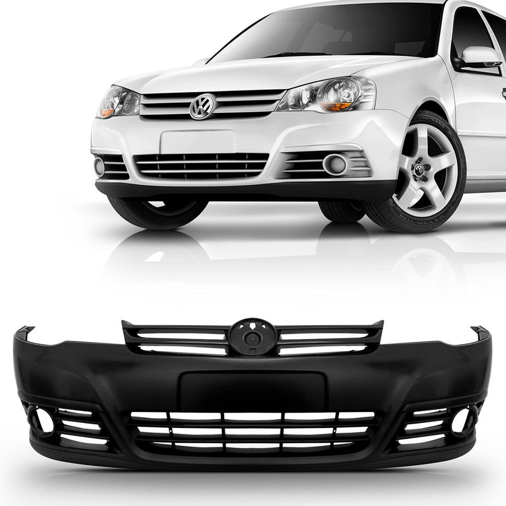 Parachoque Dianteiro Golf 2008 2009 2010 2011 2012 2013 Sem Furo