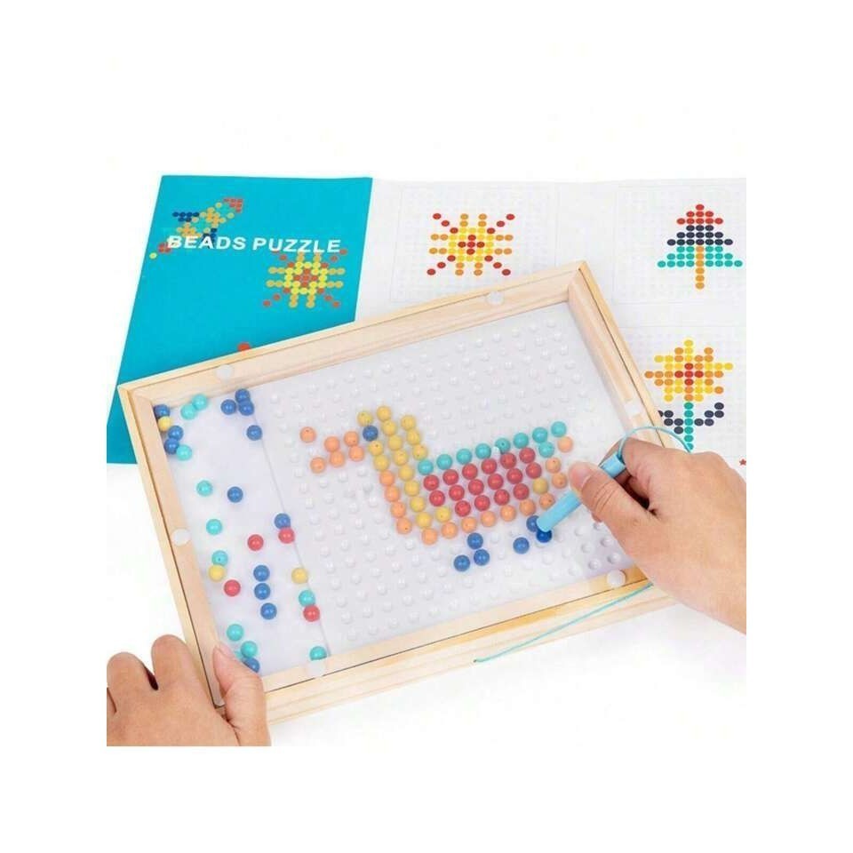 Brinquedo Infantil Quebra Cabeça De Bola Magnética Placa De Doodle Magnética