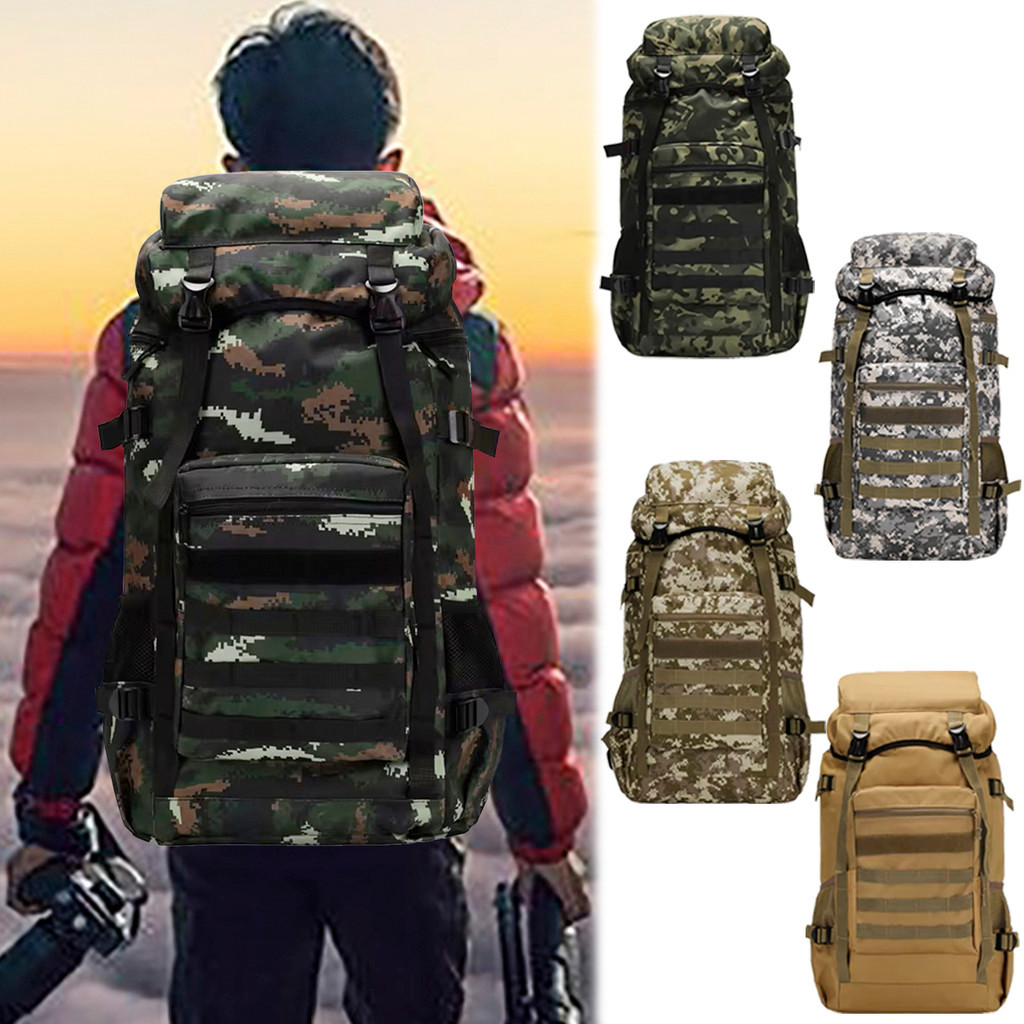 Mochila Cargueira Camping Trekking Bolsa Acampamento 80 Litros.-ZhengLed
-