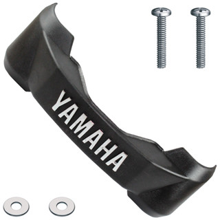 Emblema logo frontal Yamaha YBR 125 Factor 2000 a 2016 com parafusos em Oferta na Shopee