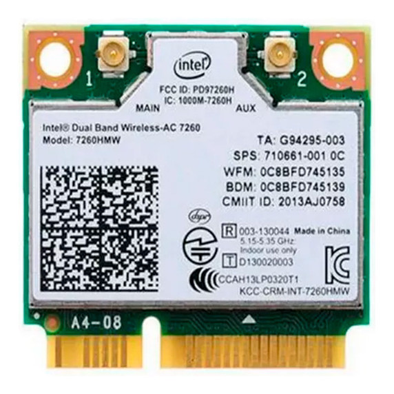 Placa Wifi Compatível Com Sony Vaio Svt131a11x