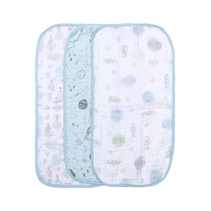 Pano De Boca E Ombro Papi Em Soft Estampa Espaço 3 Peças em Oferta na Shopee