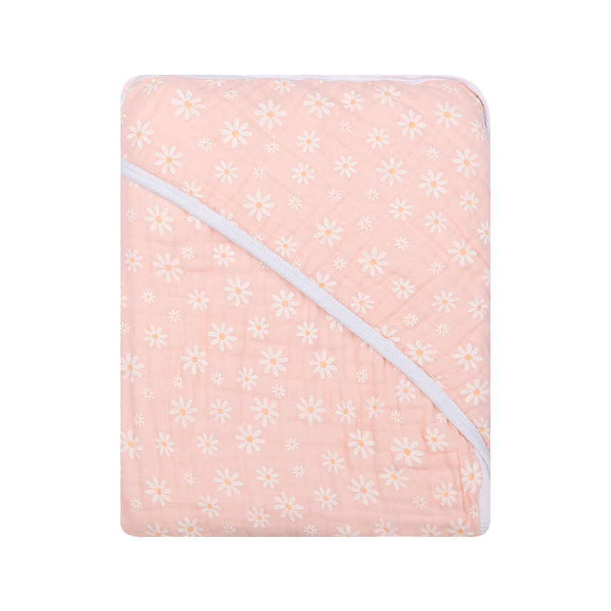 Toalha Banho Bebê Papi Soft Estampa Margaridas 80cm x 80cm em Oferta na Shopee