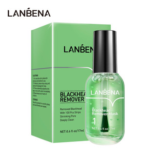   LANBENA Solo Removedor de Cravos/Encolhimento Facial/Soro de Tratamento de Acne Produtos de Cuidados com a Pele 17ml