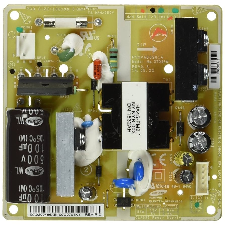 Placa Conversora De Refrigerador Samsung - Da92-00486a