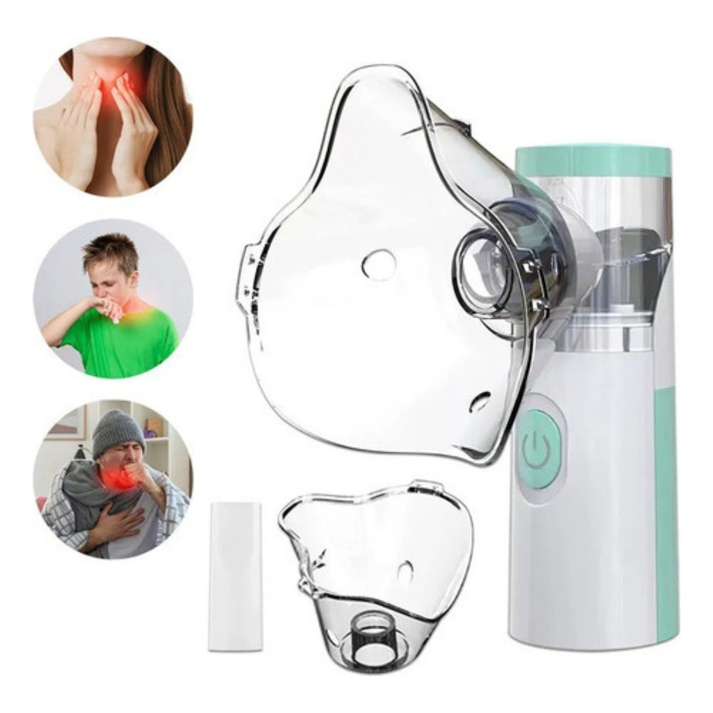 Mini Inalador Nebulizador Portátil Automatico - Sem Fio Criança Ultrasonico - Uso Adulto e Infantil.