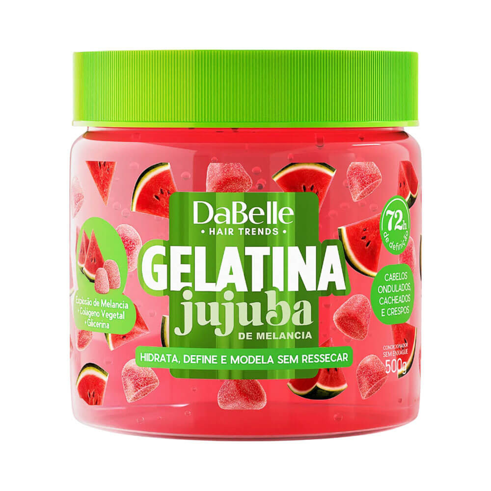 Gelatina Dabelle Jujuba de Melancia 500g em Oferta na Shopee
