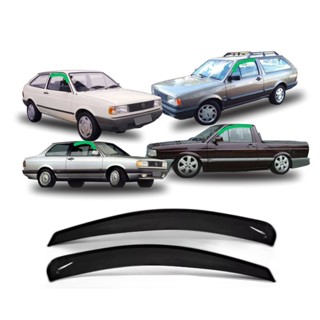 Jogo Calha de Chuva (Defletor) Gol Parati Saveiro Voyage 88 89 90 91 92 93 94 em Oferta na Shopee